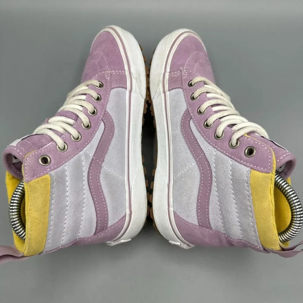 Vans Kids MTE Sk8-Hi Zip Shoes Purple Size 2.5